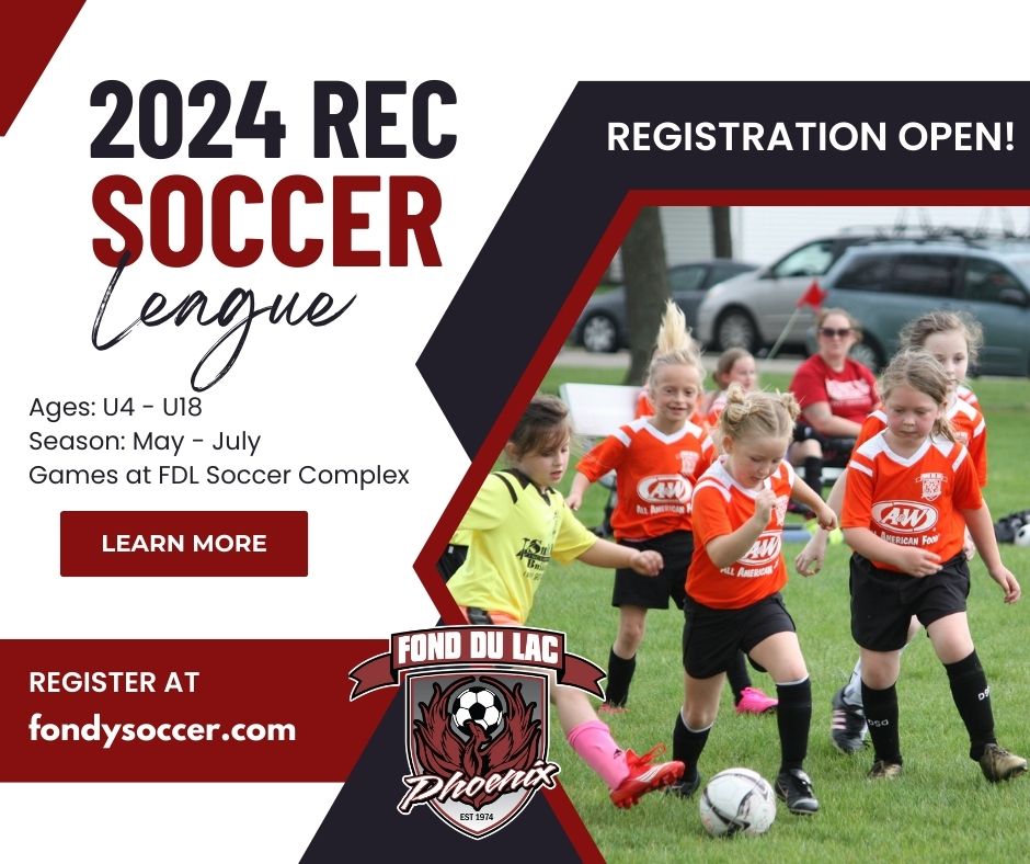 Rec Soccer Registration Open